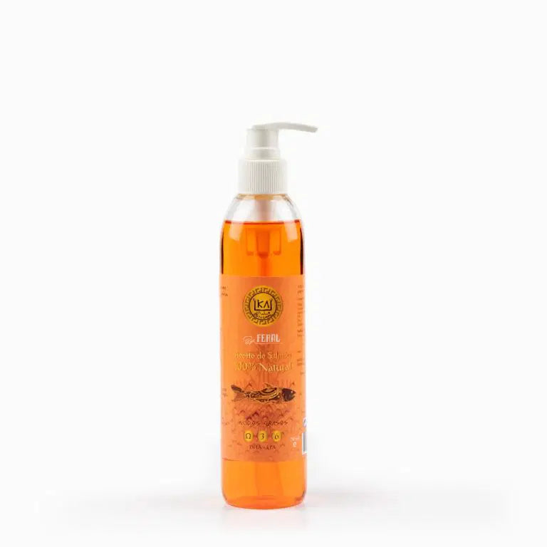 Aceite de Salmón 100% Natural con Omega 3 y 6