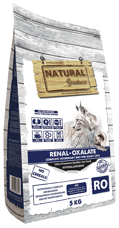 Natural Greatness RENAL - OXALATE para gatos
