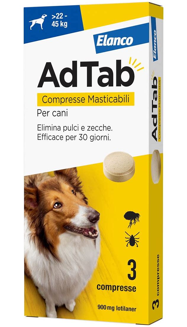 AdTab® comprimido masticable antiparasitario para perros