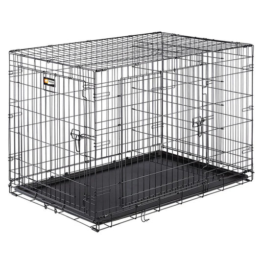 DOG-INN Jaula plegable para perros 108,5 x 72,7 x h 76,8 cm