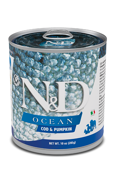N&D Bacalao & Calabaza Adulto Lata 285gr