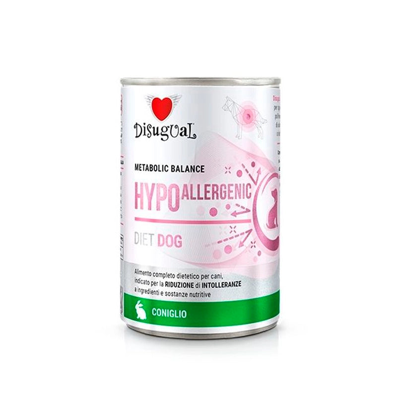 Disugual Lata Diet Hypoallergenic de Conejo para Perros