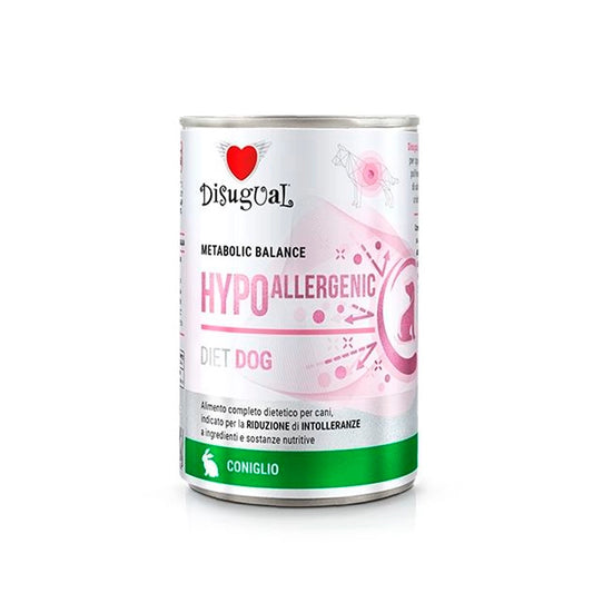 Disugual Lata Diet Hypoallergenic de Conejo para Perros