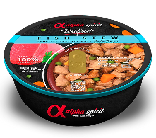REAL FOOD - ESTOFADO de PESCADO para perros (280gr)
