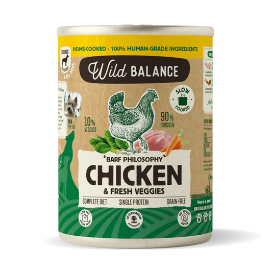 Lata de Pollo para perros 400g - Filosofía BARF