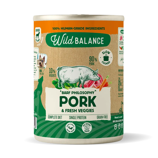 Wild Balance Lata de Cerdo para perros