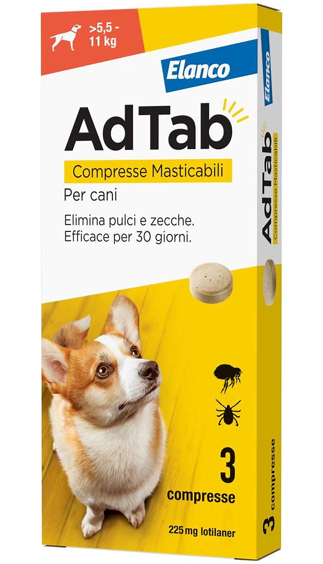 AdTab® comprimido masticable antiparasitario para perros