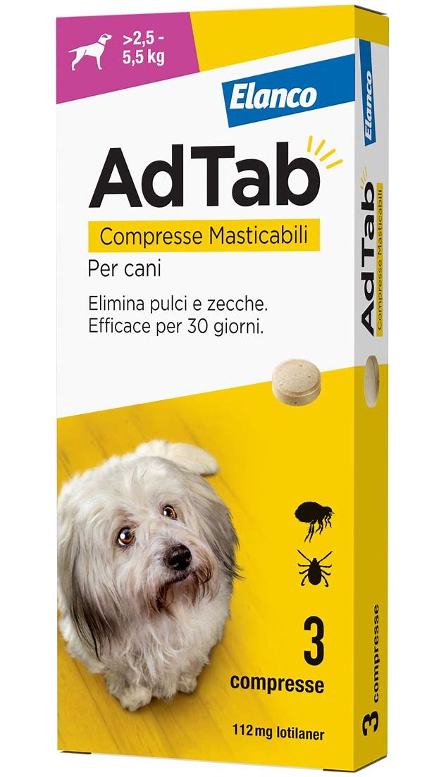 AdTab® comprimido masticable antiparasitario para perros