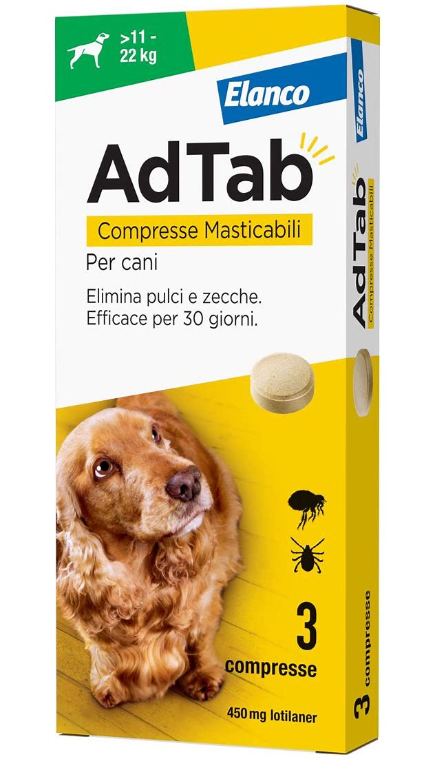 AdTab® comprimido masticable antiparasitario para perros