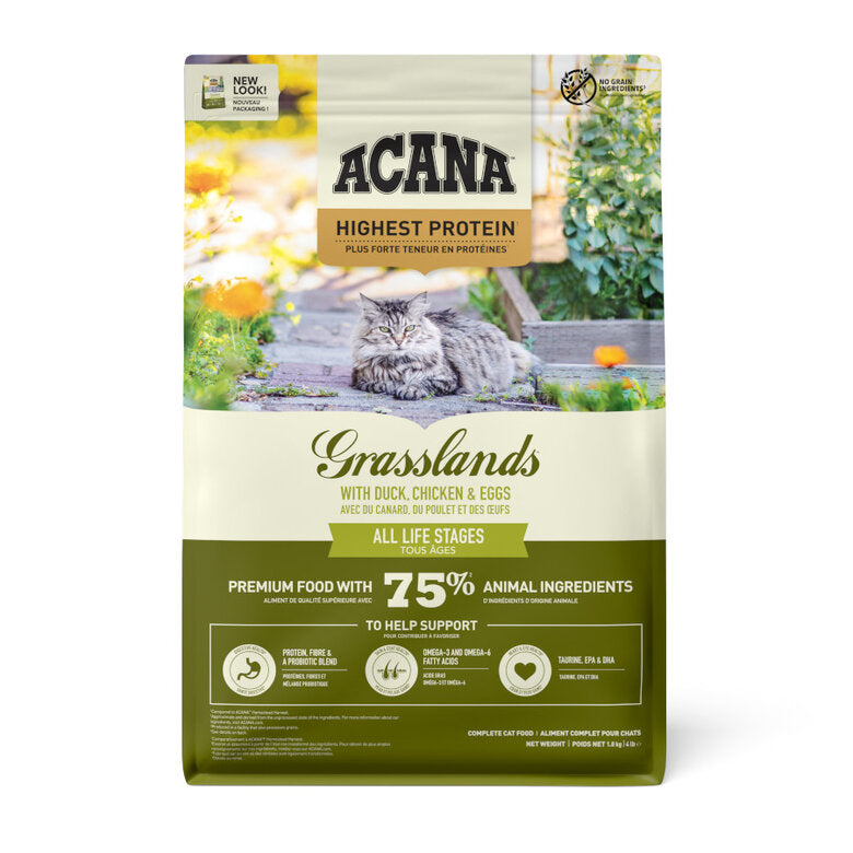 Acana HP Grasslands pienso para gatos y gatitos 4,5kg